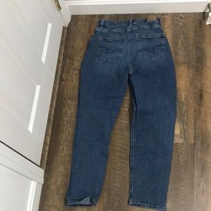 American eagle mom jeans dark jeans